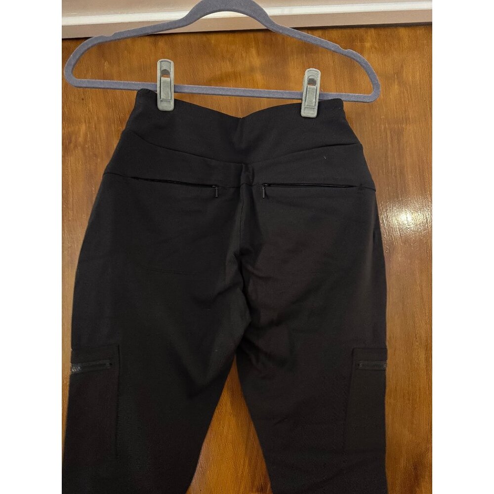 Athleta Headlands Hybrid Cargo Pant Skinny Black Womens Size 4 - Picture 6 of 6